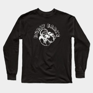 Burly Earl's -White Long Sleeve T-Shirt